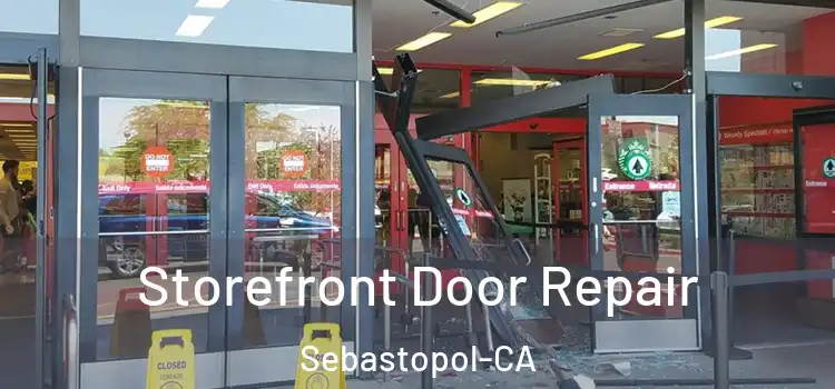 Storefront Door Repair Sebastopol-CA